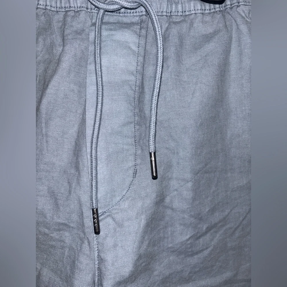 American Eagle Mens Flex Nylon Drawstring Waist Pull On Cargo Jogger Shorts SZ M